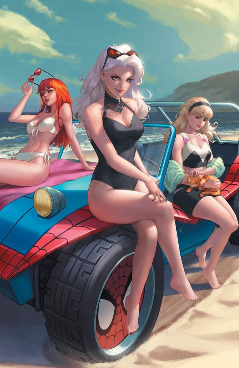 Amazing Spider-Man #42 Ejikure Megacon exclusive virgin foil variant cover