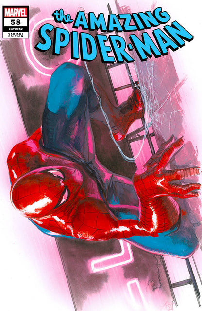 Amazing Spider-Man #58 Gabriele Dell'Otto exclusive trade dress variant cover