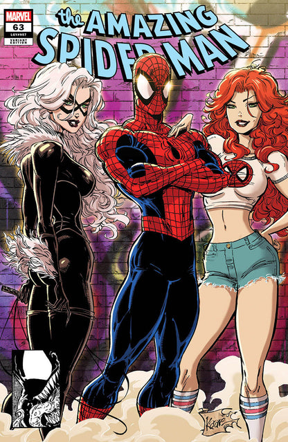 Amazing Spider-Man #63 Kaare Andrews exclusive trade dress variant cover