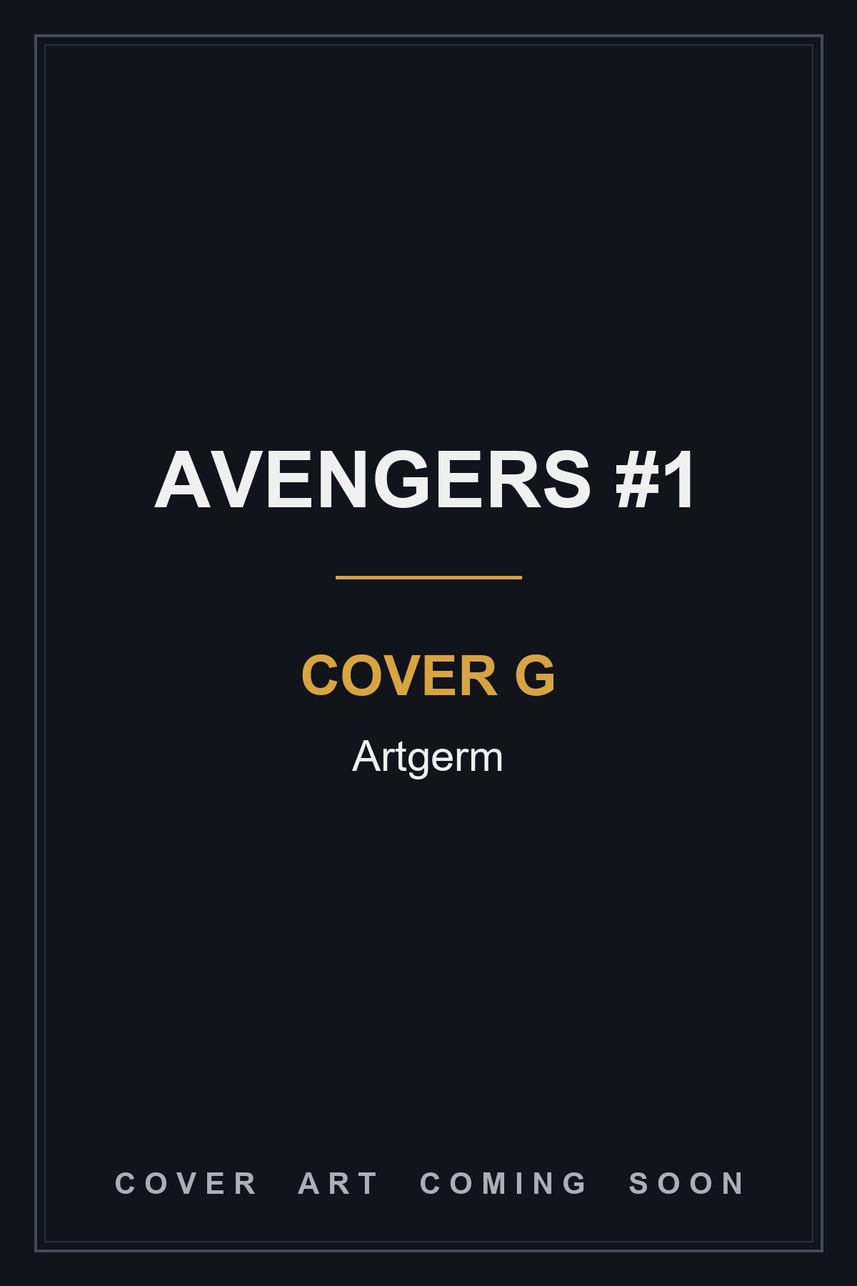 Avengers #1 Cover G Artgerm — cover art coming soon