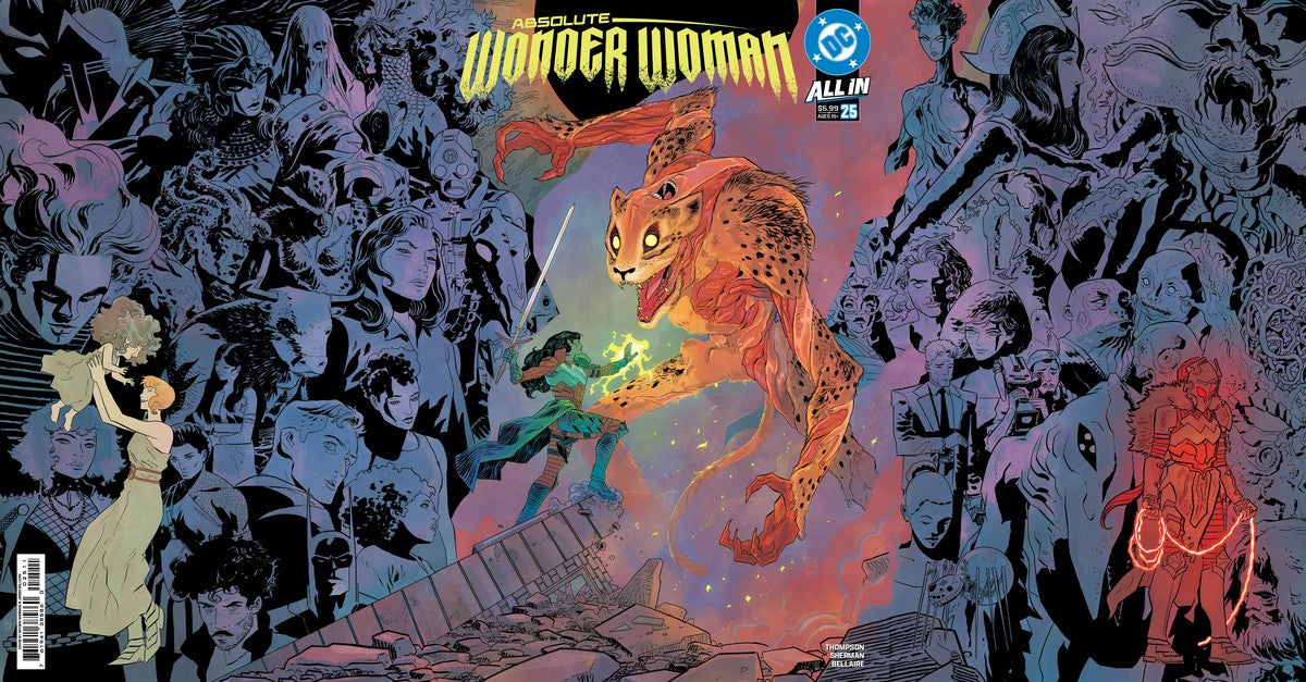 Absolute Wonder Woman #25 Cover A Hayden Sherman Gatefold Triptych