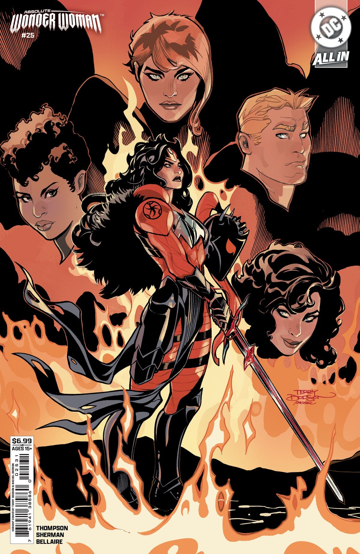 Absolute Wonder Woman #25 Cover C Terry Dodson