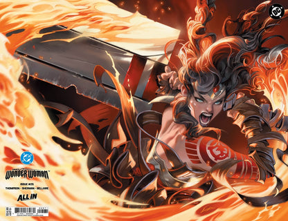 Absolute Wonder Woman #25 Cover G Lozano Showcase Wraparound Foil