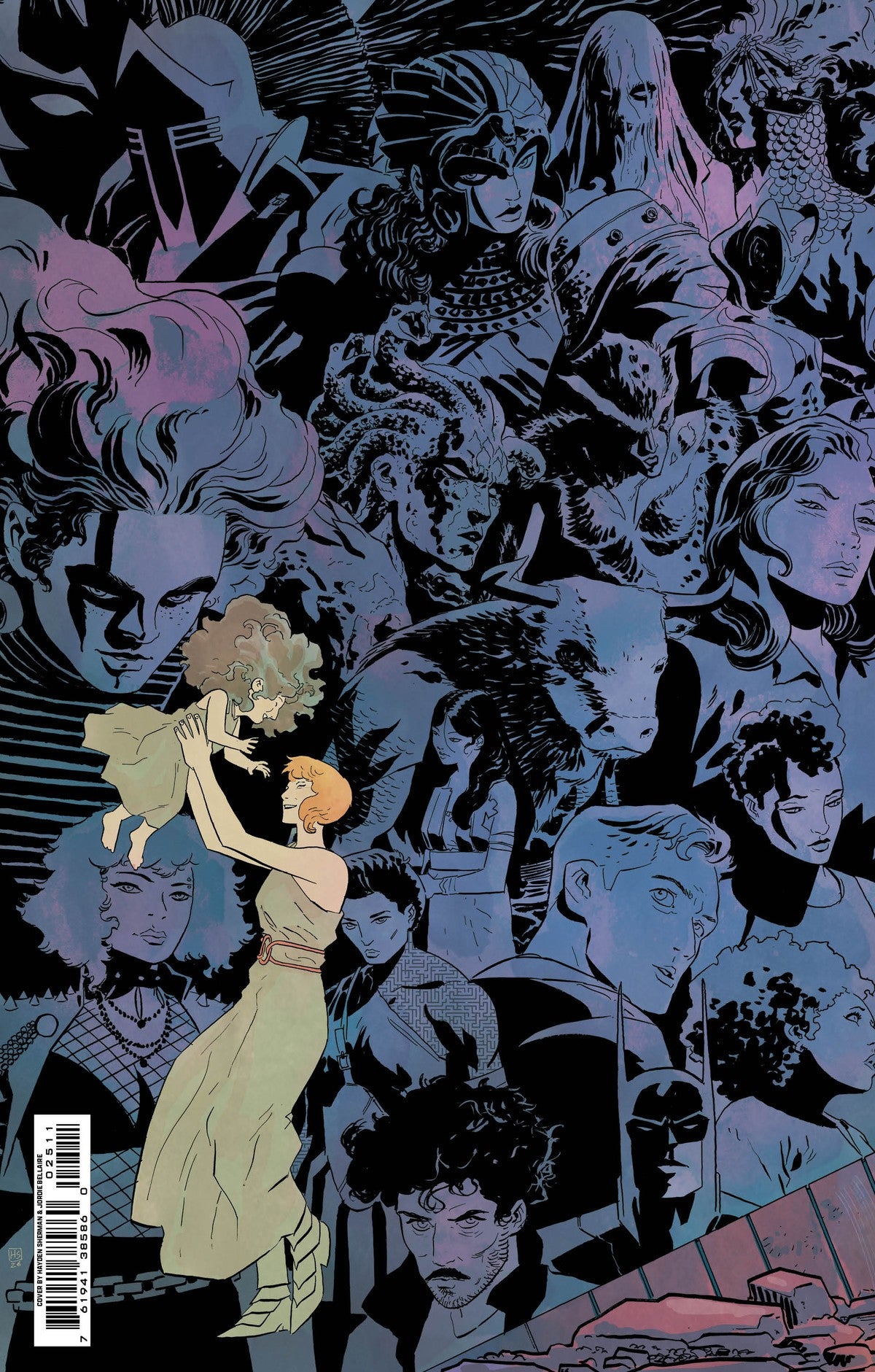 Absolute Wonder Woman #25 Cover H Hayden Sherman Left Connecting