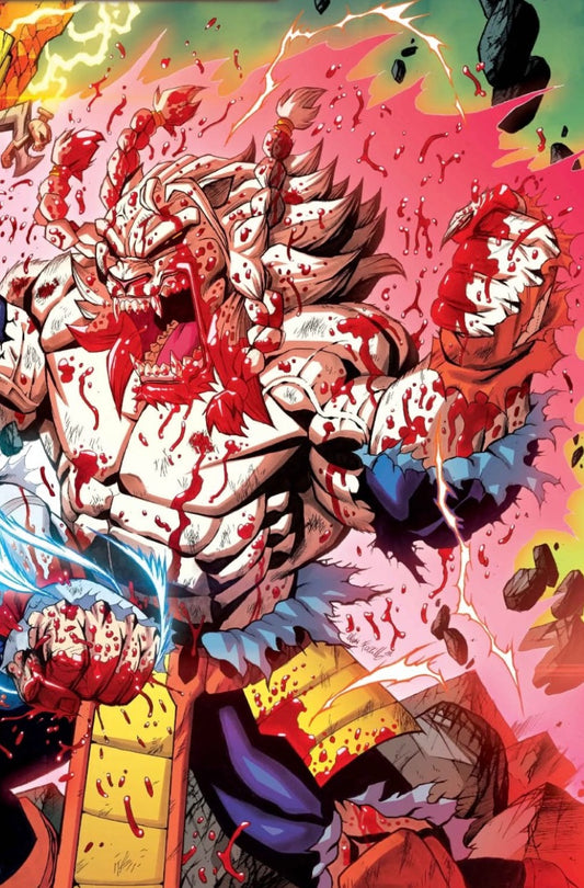 Invincible Universe Battle Beast #11 Mario Foccillo LeapsLair exclusive wraparound, front cover