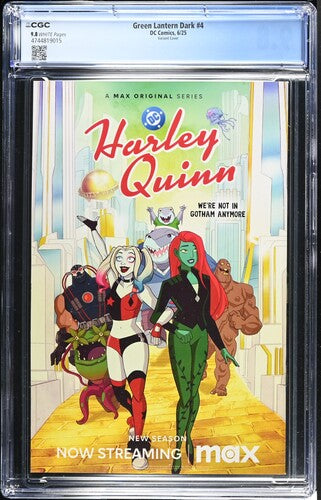 Comic book cover of 'Green Lantern Dark #4 Variant CGC 9.8'