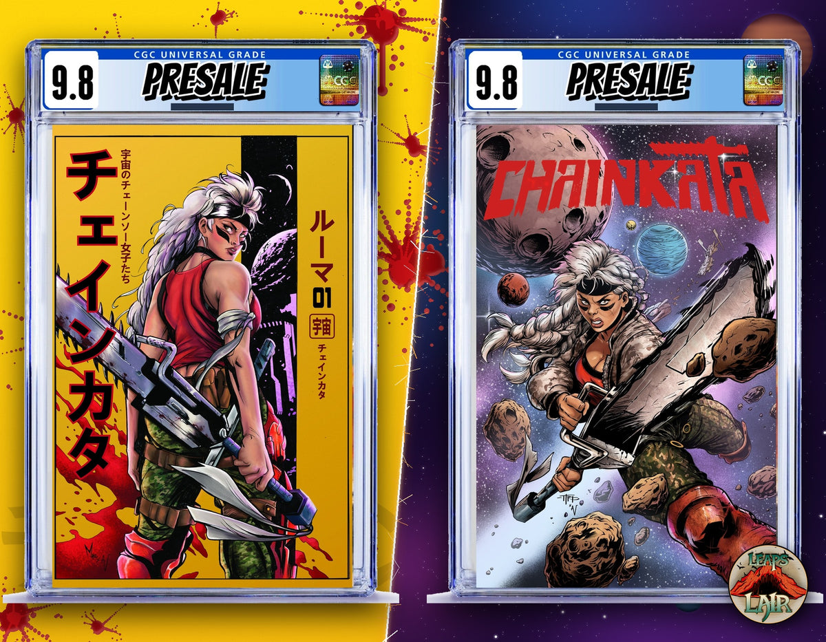 Chainkata #1 Mazzara + Itri LeapsLair Exclusive - CGC 9.8 2-Pack Set, both covers graded