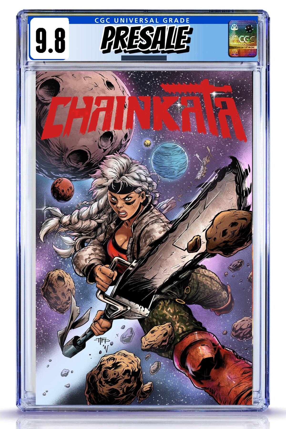 Chainkata #1 Marco Itri LeapsLair Exclusive - CGC 9.8 graded copy