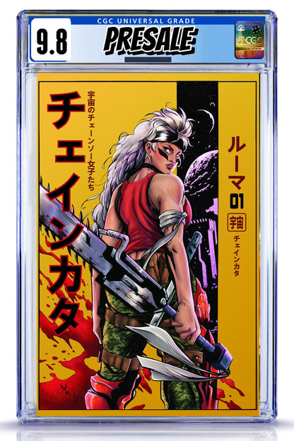 Chainkata #1 Aurelio Mazzara LeapsLair Exclusive - CGC 9.8 graded copy