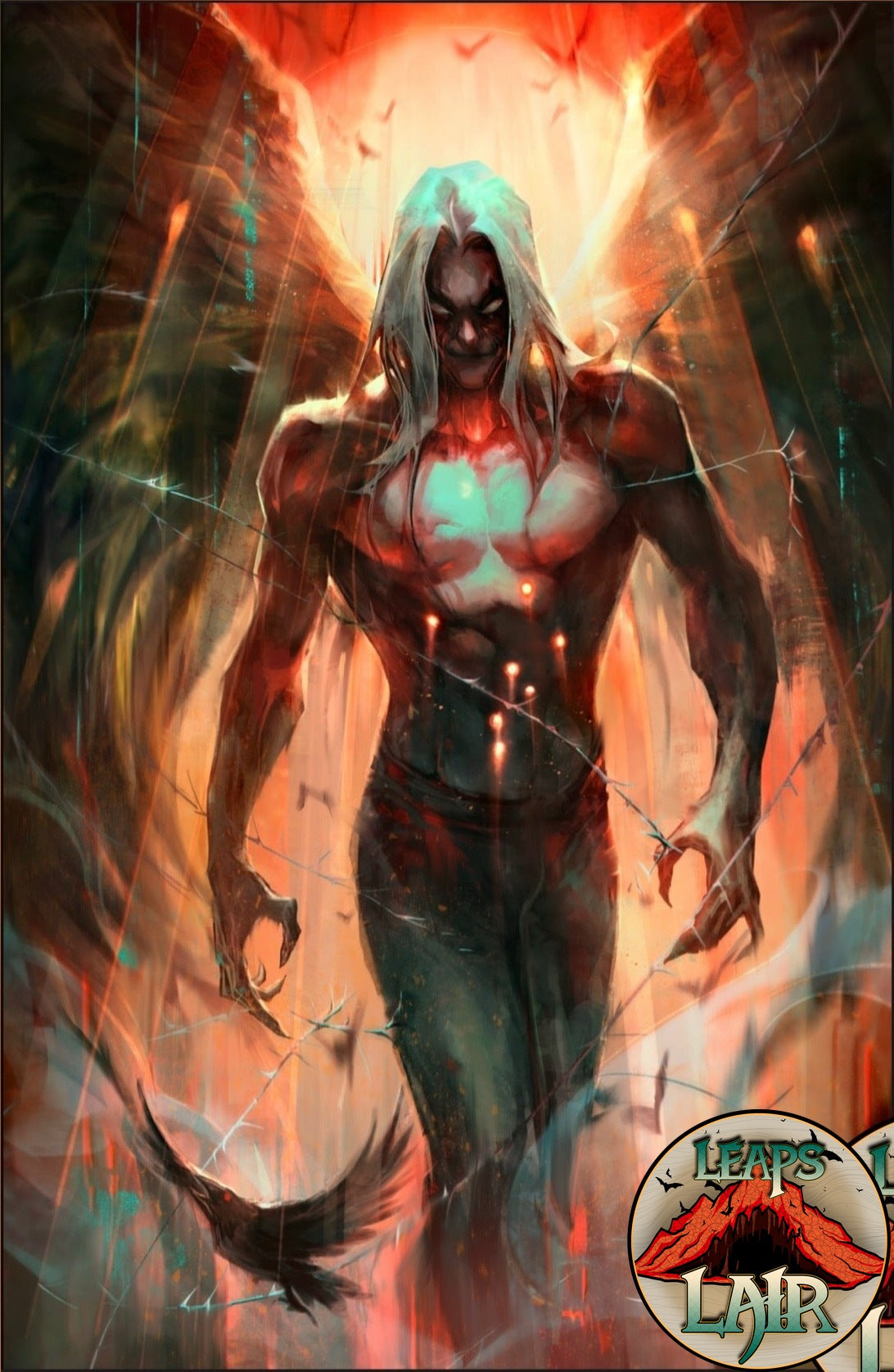 The Crow: Dead Time #2 Ivan Tao LeapsLair exclusive virgin variant cover