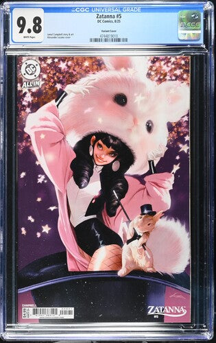 Zatanna #5 Lozano CGC 9.8