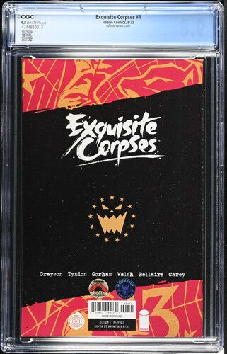 Exquisite Corpses #4 LeapsLair Barends Exclusive LTD 500 CGC 9.8