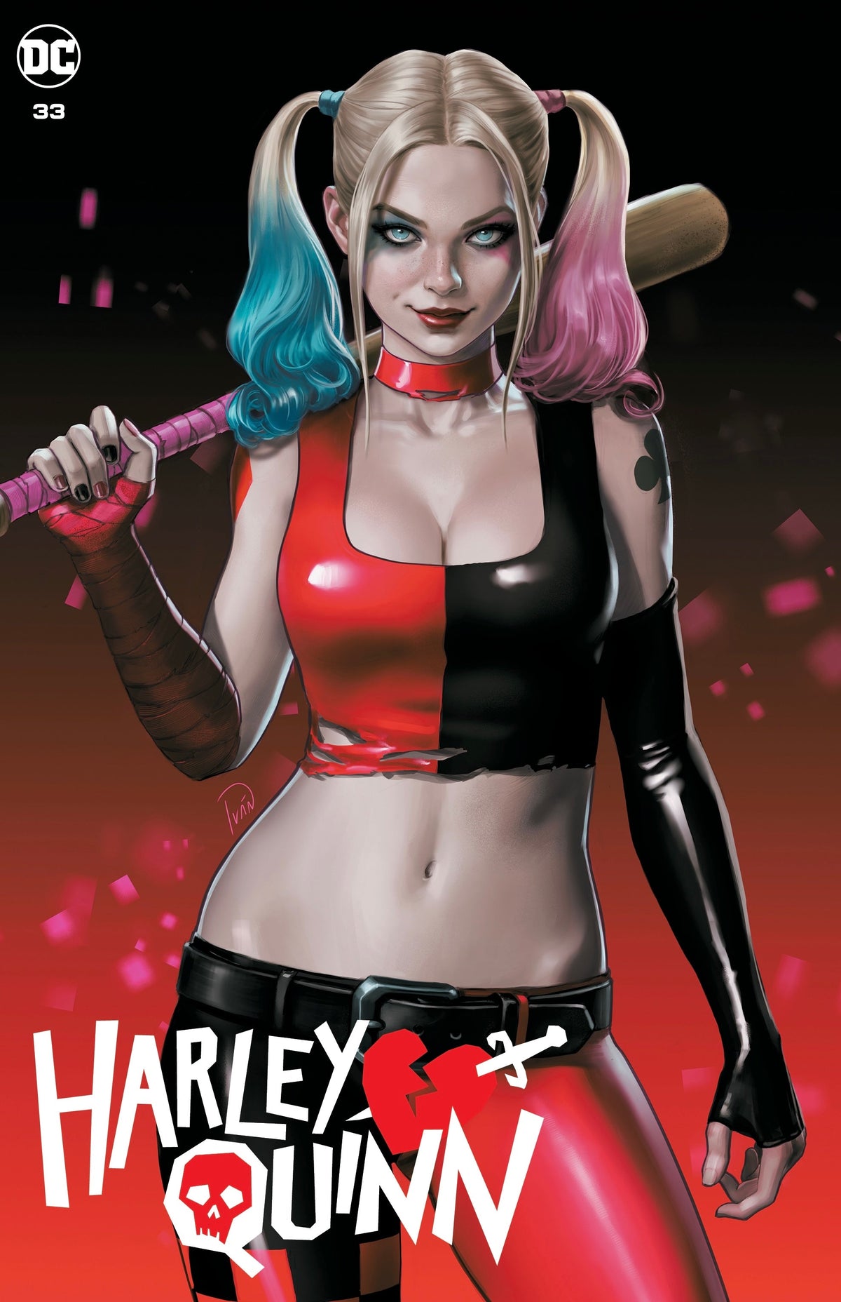 Harley Quinn #33 Ivan Talavera exclusive trade dress variant cover