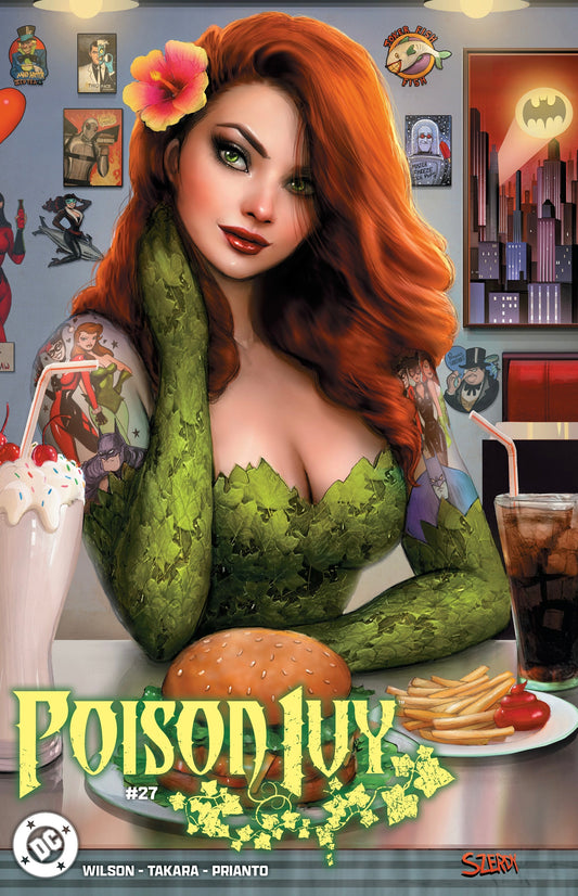 Poison Ivy #27 Nathan Szerdy Exclusive Diner Tattoo Trade Dress Variant