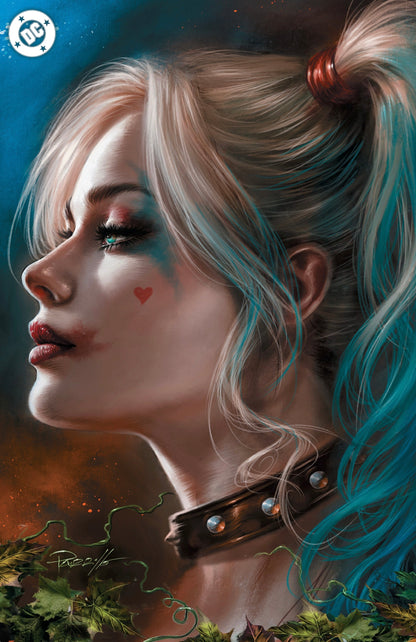 Harley Quinn #50 Lucio Parrillo exclusive virgin foil variant cover