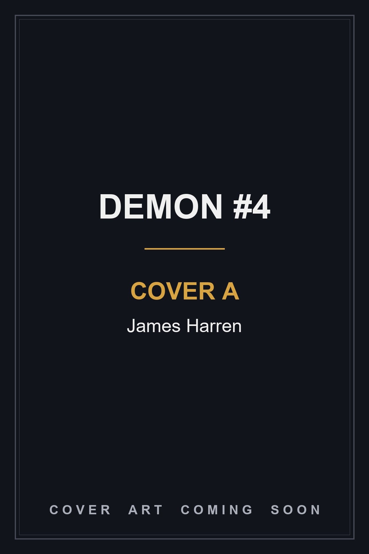 Demon #4 Cover A James Harren - cover art coming soon