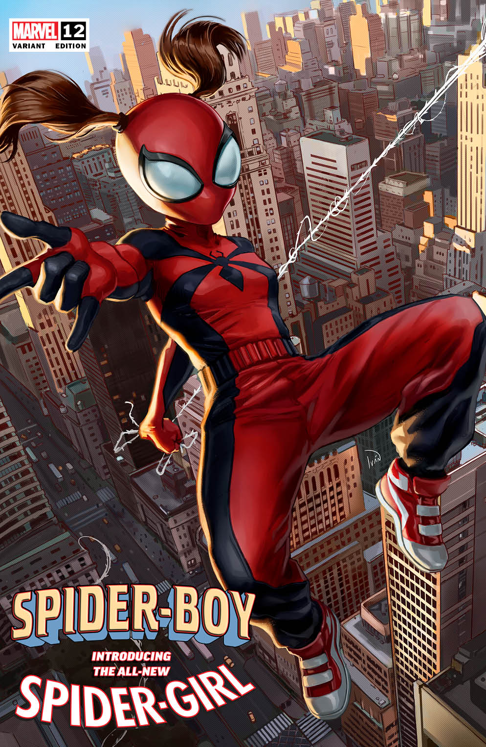 Spider-Boy #12 Ivan Talavera Spider-Girl Exclusive Trade Dress Variant