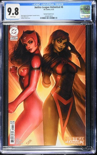 Justice League Unlimited #6 Szerdy Variant CGC 9.8