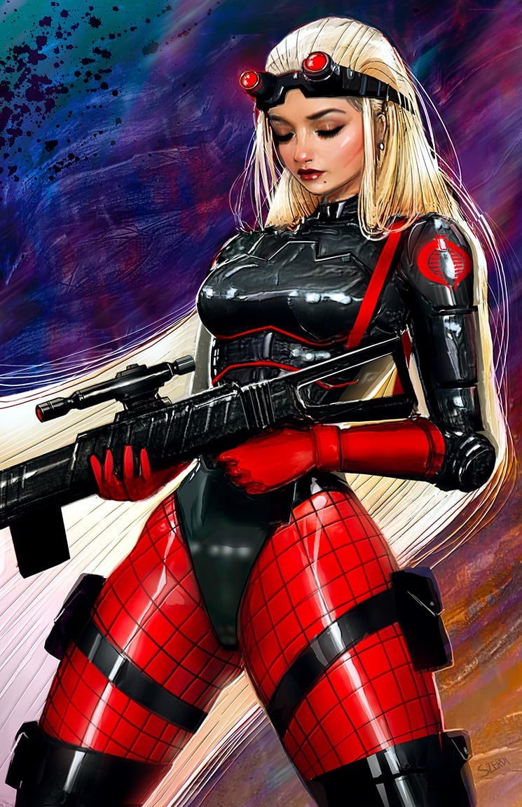 G.I. Joe #1 Nathan Szerdy Megacon Foil Chameleon Virgin Variant