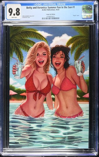 Betty & Veronica Summer Fun in the Sun LeapsLair Dias Exclusive LTD 250 CGC 9.8