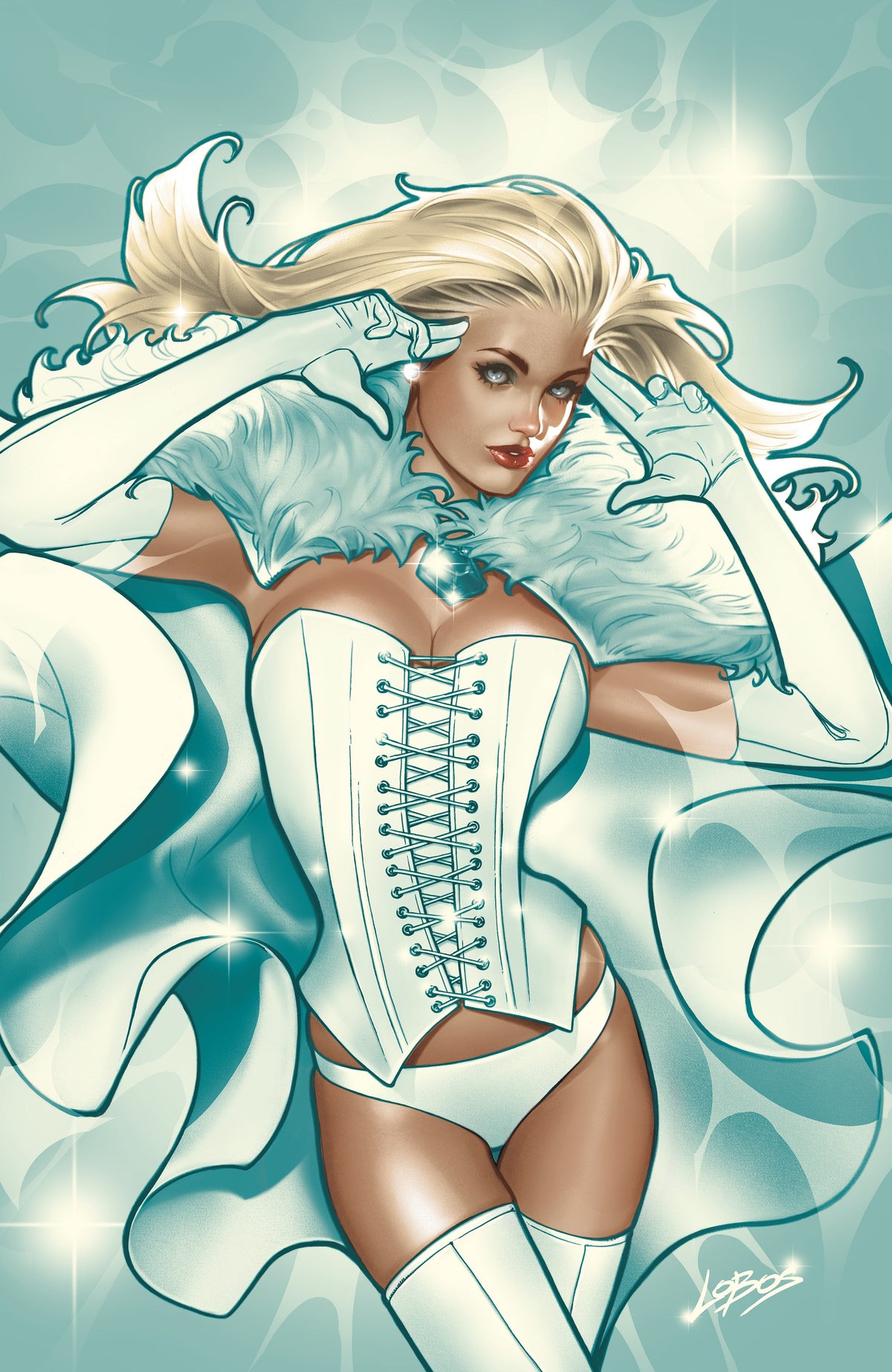 Exceptional X-Men #1 Pablo Villalobos (Lobos) Emma Frost Exclusive Virgin Variant