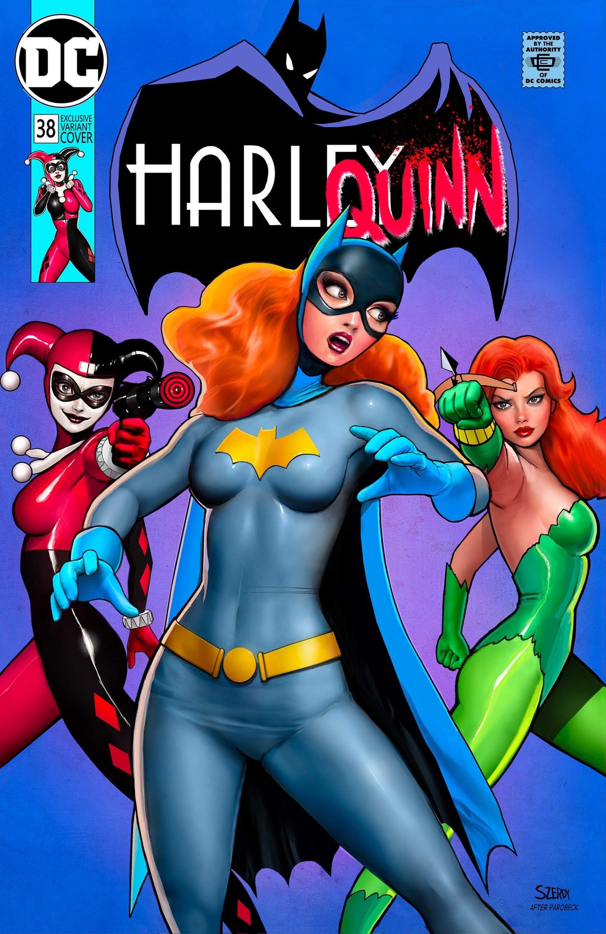 Harley Quinn #38 Nathan Szerdy Exclusive Trade Dress Variant