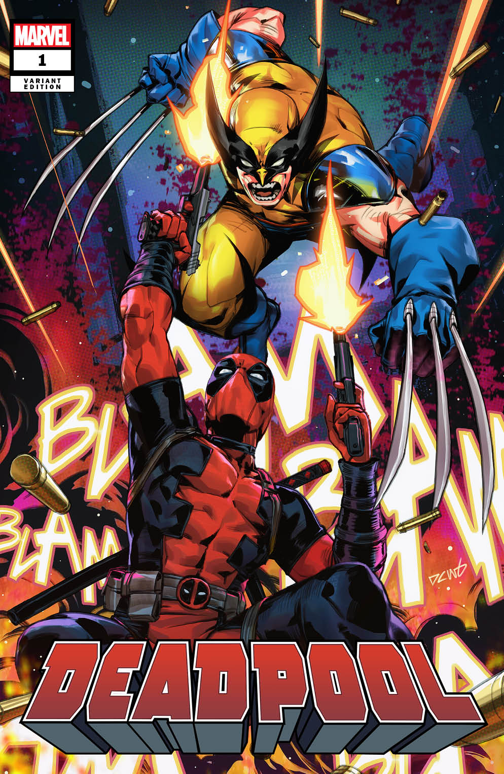 Deadpool #1 Derrick Chew Exclusive Trade Dress Variant LTD 3000