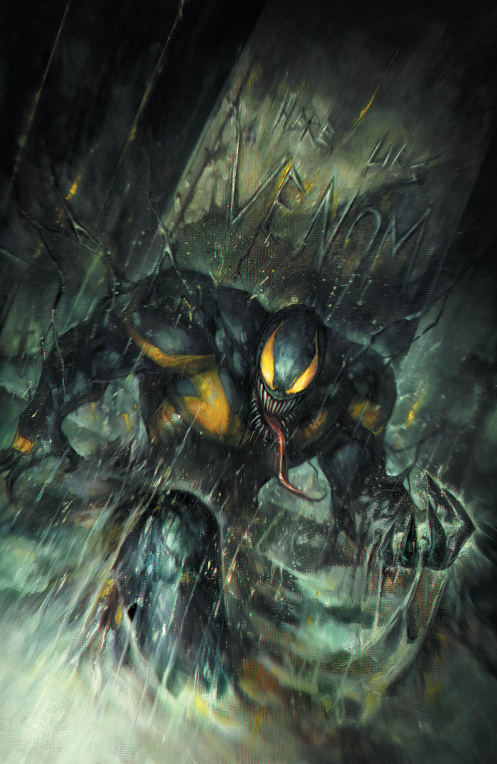 All-New Venom #1 Ivan Tao exclusive virgin variant cover