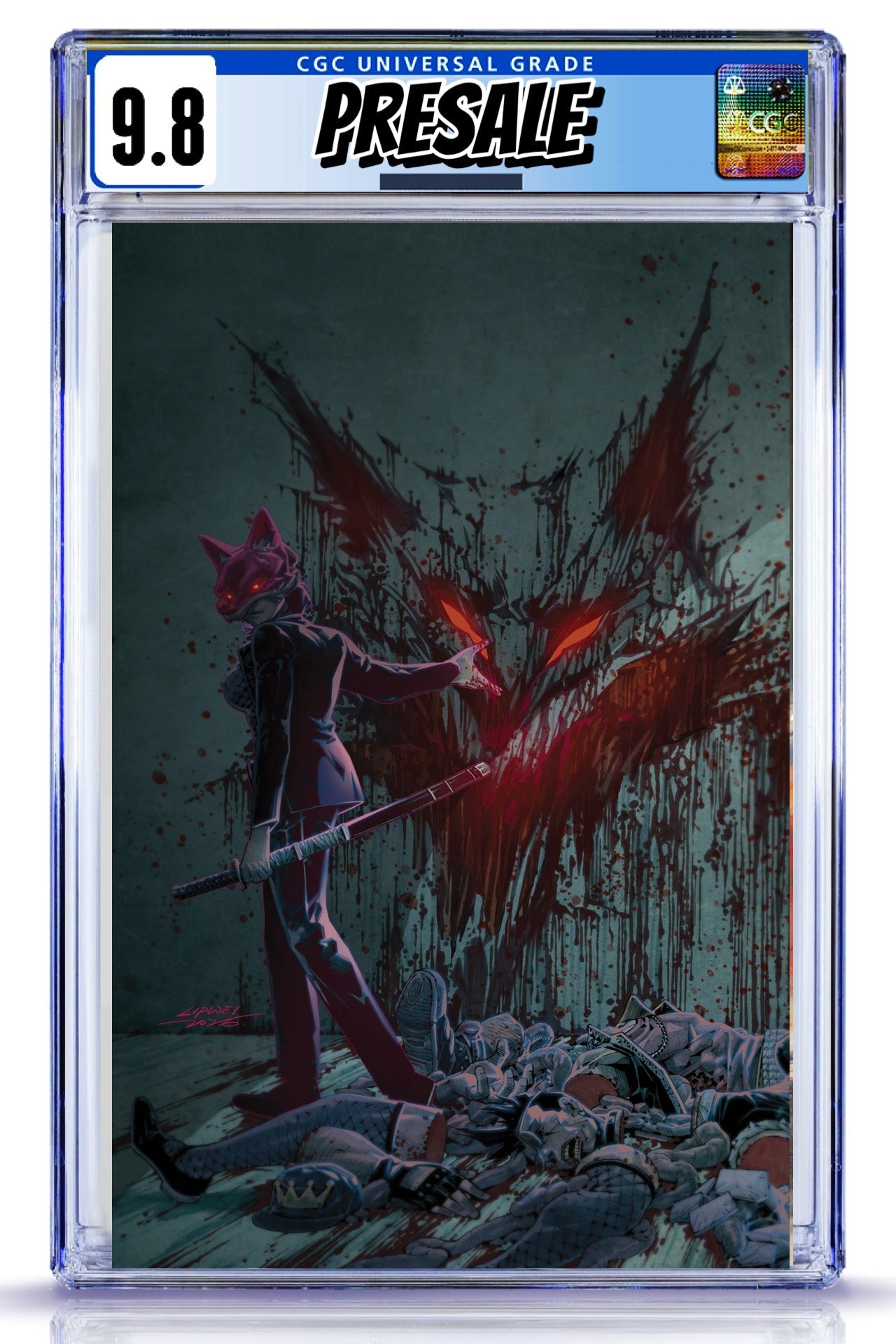 Exquisite Corpses: Fox Mask Killer #1 Lip Wei Chang LeapsLair Exclusive CGC 9.8 graded slab presale
