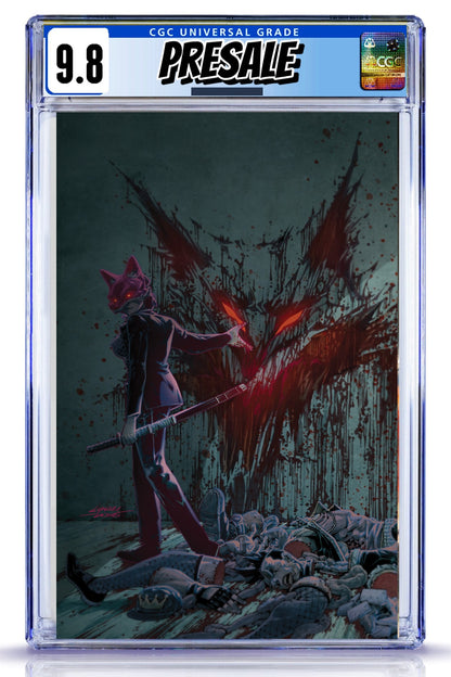 Exquisite Corpses: Fox Mask Killer #1 Lip Wei Chang LeapsLair Exclusive CGC 9.8 graded slab presale