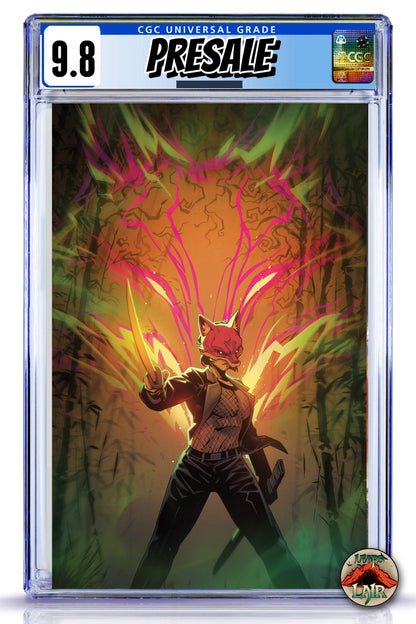 Exquisite Corpses Fox Mask Killer #2 Lip Wei Chang LeapsLair Exclusive - CGC 9.8 graded copy presale
