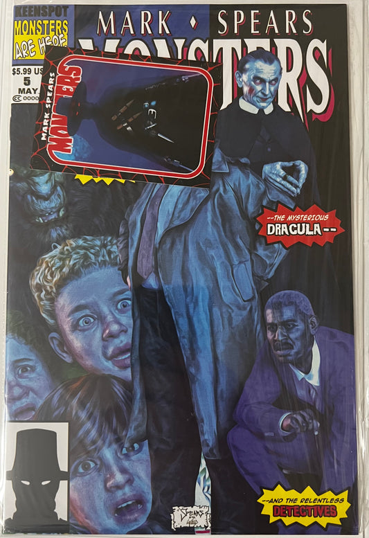 MARK SPEARS MONSTERS #5 CVR D MARK SPEARS BAGGED WITH *SLAYER CARD* NEW MUTANTS #98 HOMAGE VAR PRESALE 6/18