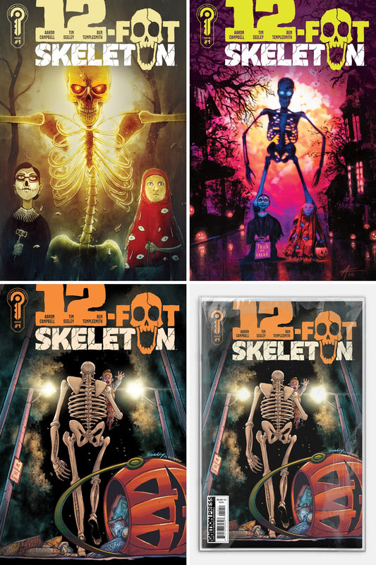 12-Foot Skeleton #1 cover collage