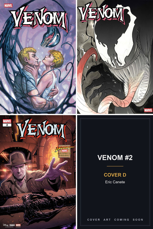 Venom #2 cover collage - Cover D art coming soon