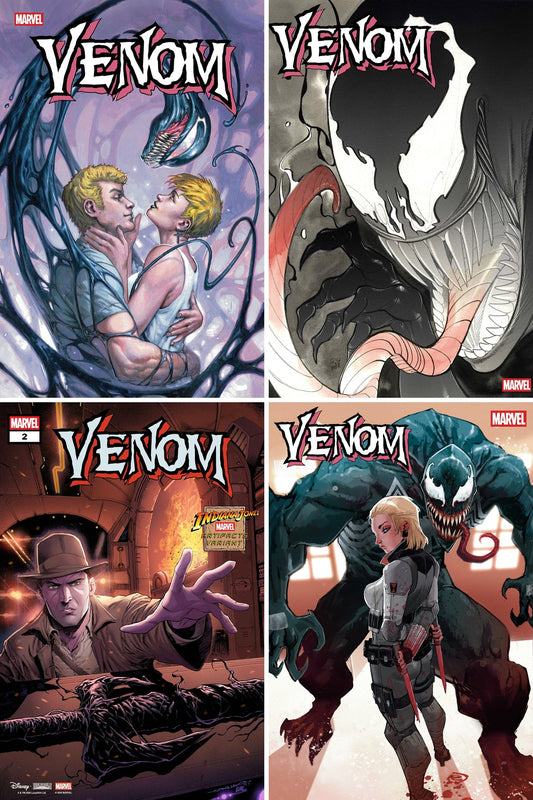 Venom #2 cover collage