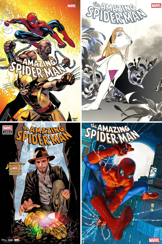 Amazing Spider-Man #1004 cover collage