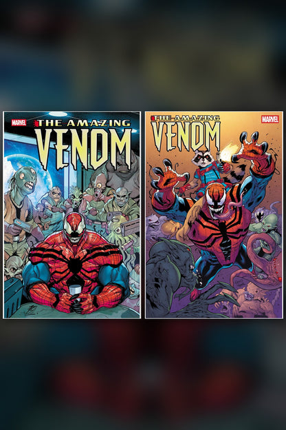 The Amazing Venom #3 cover collage