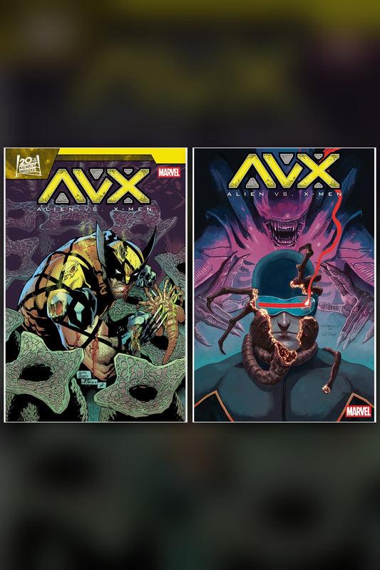 Alien vs. X-Men #3 cover collage