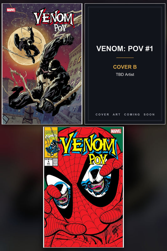 Venom: POV #1 cover collage - Cover B art coming soon