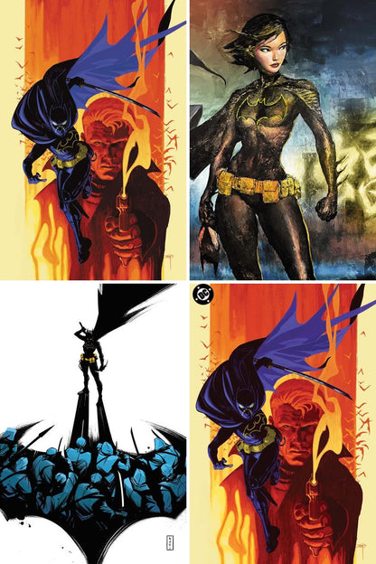 Batgirl #25 cover collage