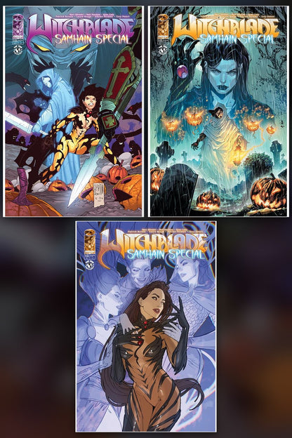 Witchblade Samhain Special #1 cover collage