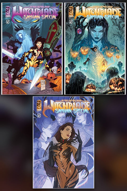 Witchblade Samhain Special #1 cover collage