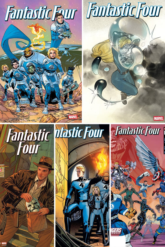 Fantastic Four #19 cover collage