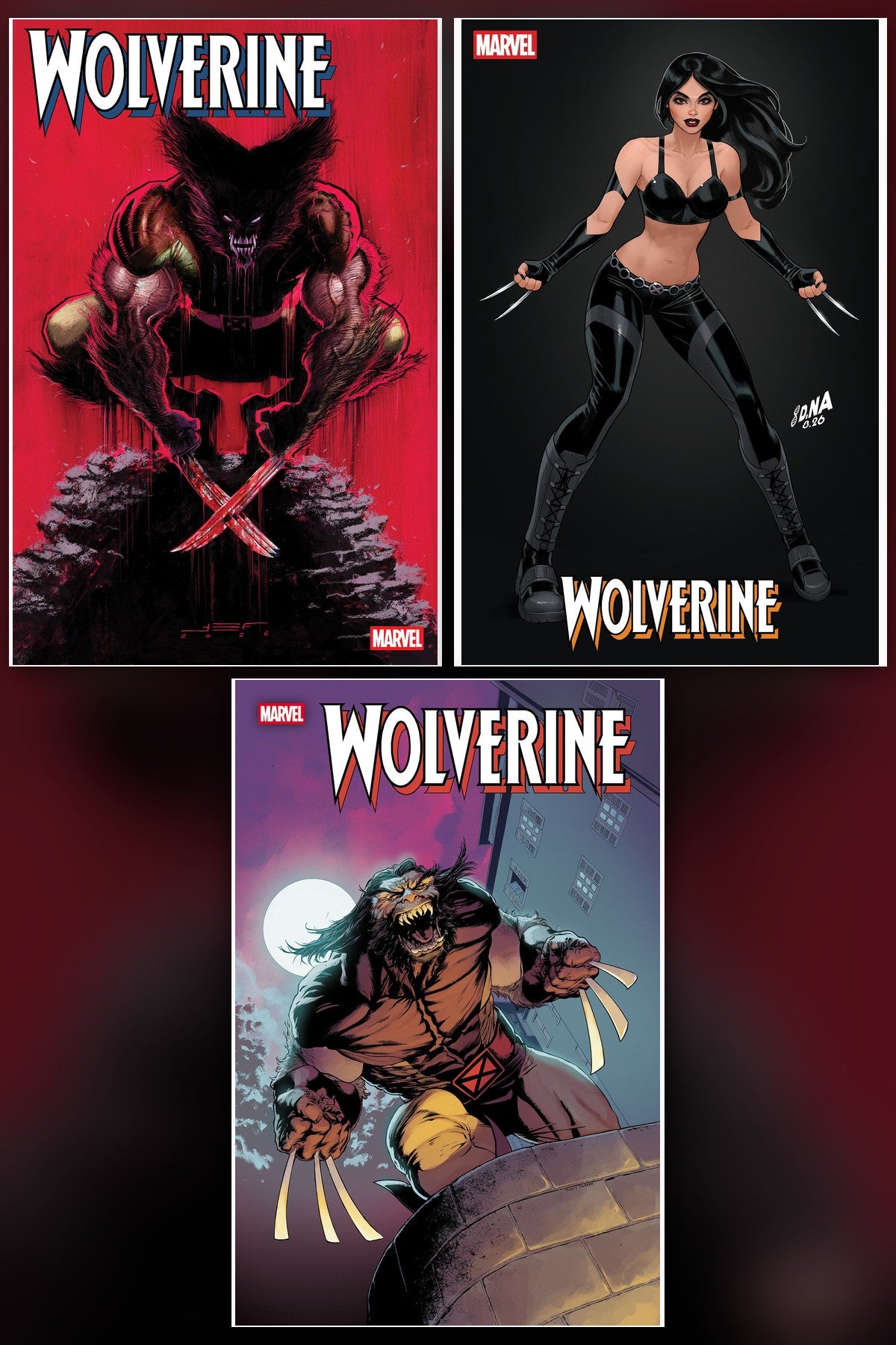 Wolverine #30 cover collage