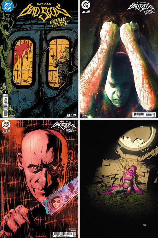 Batman Bad Seeds - Gotham Central #2 cover collage