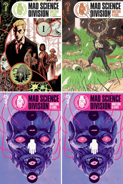 Mad Science Division #1 cover collage