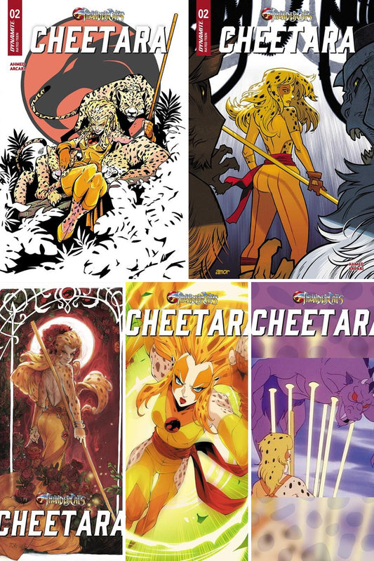 Thundercats: Cheetara #2 cover collage