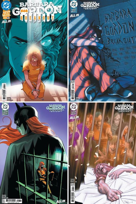 Barbara Gordon Breakout #6 cover collage
