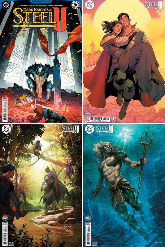 Dark Knights of Steel II #4 cover collage