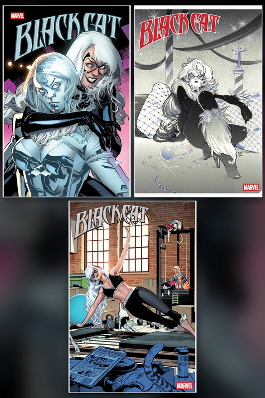 BLACK CAT #16 cover collage